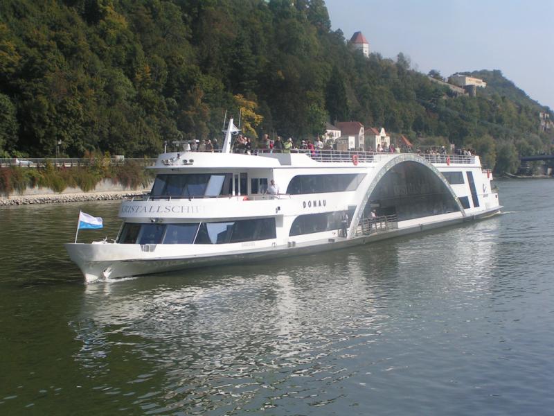 Das "Kristallschiff Donau"