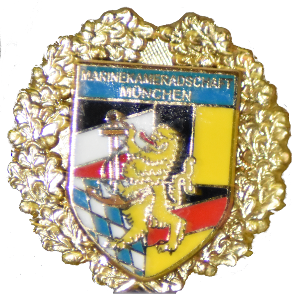 Die goldene Ehrennadel der MK für den Kameraden Dieter "Siggi" Siekmann