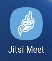 Das Logo der Jitsi Meet App